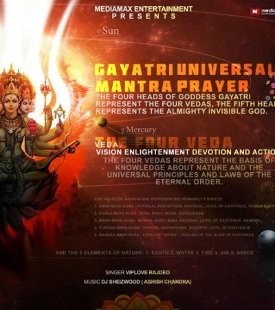 Gayatri Mantra Universal Prayer | Mediamax | DJ Sheizwood | Viplove Rajdeo | Meditation Sound